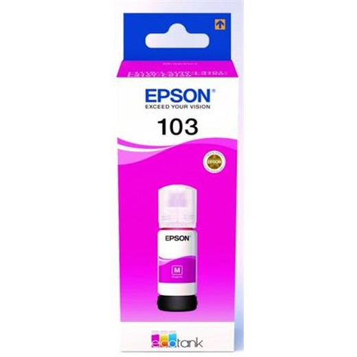T00S34A náplň do tlačiarní EcoTank L3110, L3150, L1110, EPSON 103, červená, 65 ml