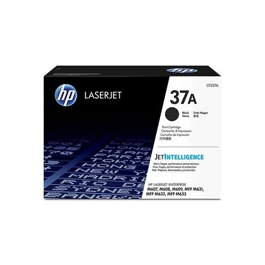 CF237A Toner k tlačiarňam LaserJet MFP M631,632,633,M607,608,609, HP, CF237A, čierny, 11K