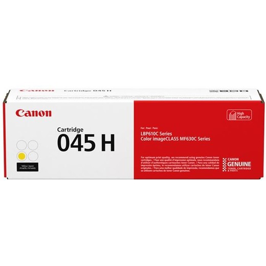CRG-045HY, k tlačiarňam LBP613Cdw, LBP611Cn, MF635Cx, CANON žltý 2,2K