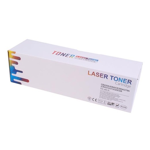 CB435A/CB436A/ CE285A /CRG725 Laserový toner, univerzálny, TENDER®, čierna, 2k