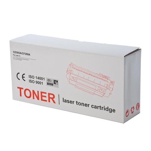 CE505A/CF280A/CRG719 Laserový toner, univerzálny, TENDER®, čierny, 2,7k