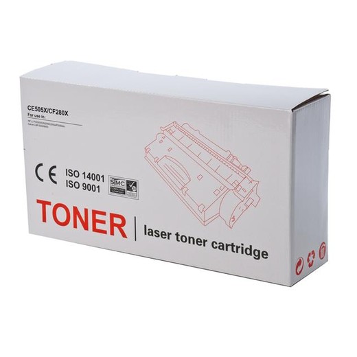CE505X/CF280X/CRG719 Laserový toner, univerzálny, TENDER®, čierny, 6,9k
