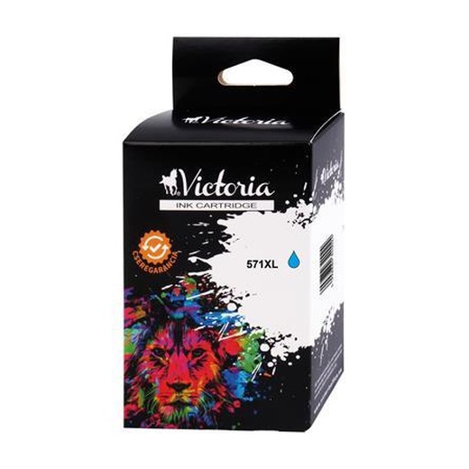 CLI-571CXL Toner k tlačiarňam Pixma MG5750, 6850,7750, VICTORIA TECHNOLOGY modrý, 11 ml