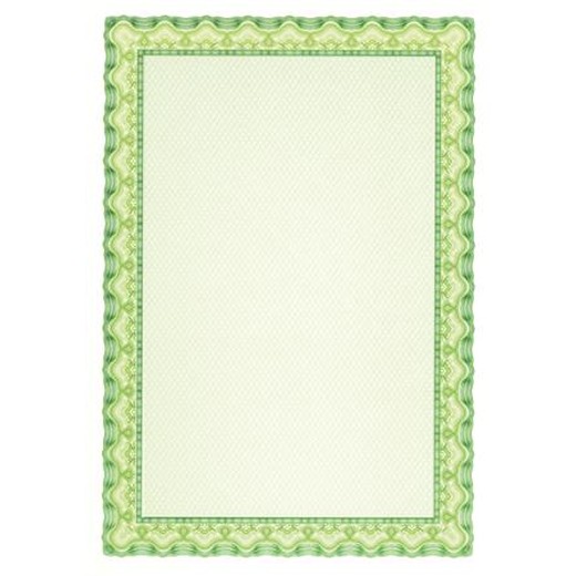 Papier na diplomy, A4, 115 g, APLI, smaragdovo zelený