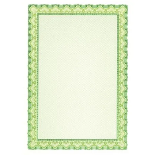 Papier na diplomy, A4, 115 g, APLI, smaragdovo zelený
