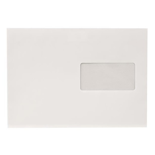Obálka, LC5, samolepiaca, s pravým okienkom, VICTORIA PAPER