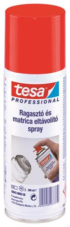 Odstraňovač lepidla/etikiet, spray, 200 ml, TESA