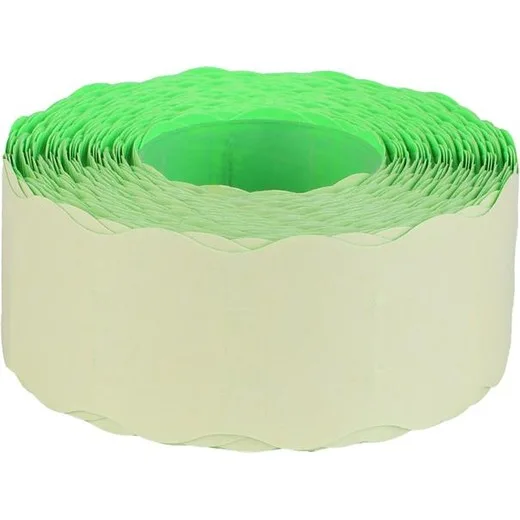 Cenové etikety, 25x16, FLUO zelená