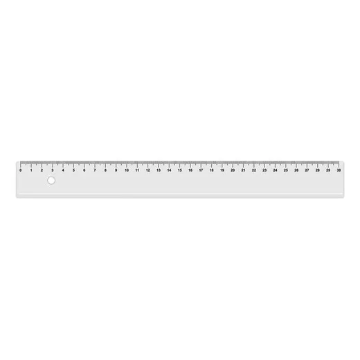 Pravítko KOH 742610, priehľadné, 30 cm