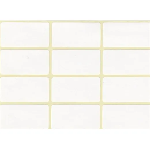 Etikety, 20x38 mm, 60 etikiet/bal