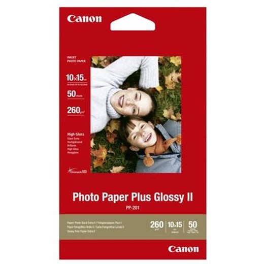 Foto papier PP-201, k atramentovým tlačiarňam, 10x15 cm, 260 g, extra lesklý, CANON