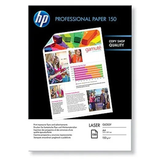 Foto papier CG965A, k laserovým tlačiarňam, A4, 150 g, lesklý, HP