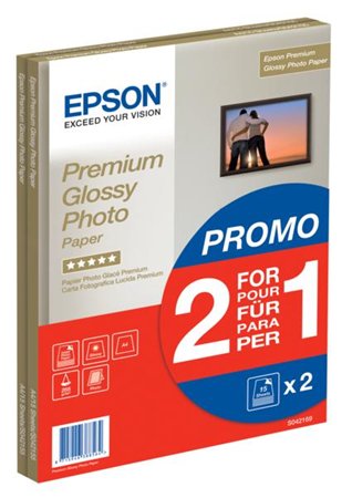 S042169 Fotopapier pre atramentové tlačiarne, A4, 255 g, lesklý, 2x15 strán, EPSON