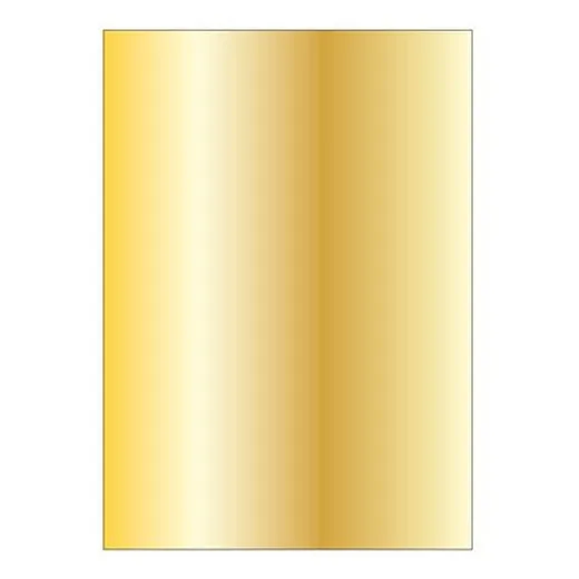 Papier s kovovým leskom, A4, 130 g, APLI, zlatý odtieň