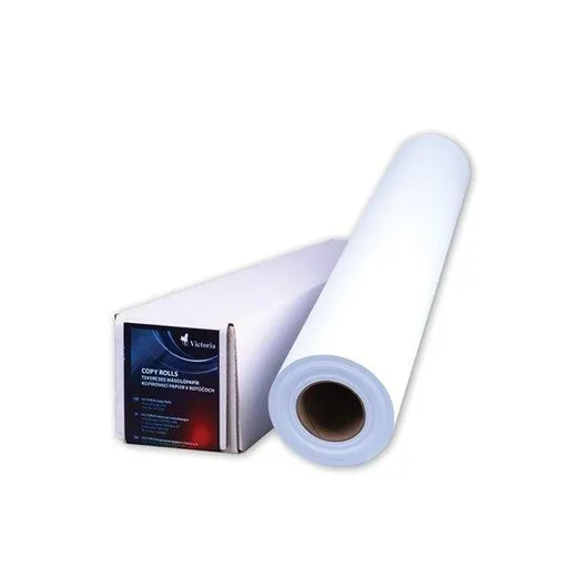 Kopírovací papier, kotúčový, A1, 594 mm x 50 m x 50 mm, 80 g, VICTORIA PAPER