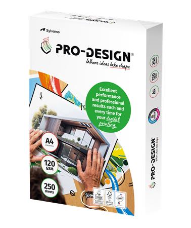 Kopírovací papier, digitálny, A4, 120 g, PRO-DESIGN