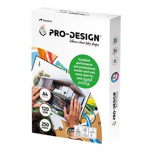 Kopírovací papier, digitálny, A4, 120 g, PRO-DESIGN