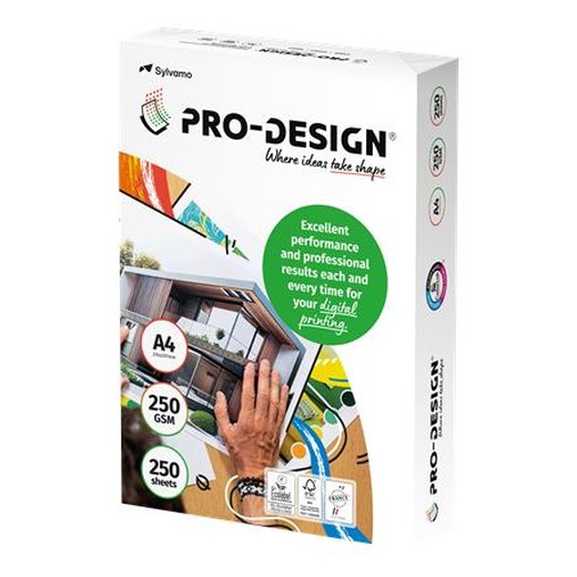 Kopírovací papier, digitálny, A4, 250 g, PRO-DESIGN