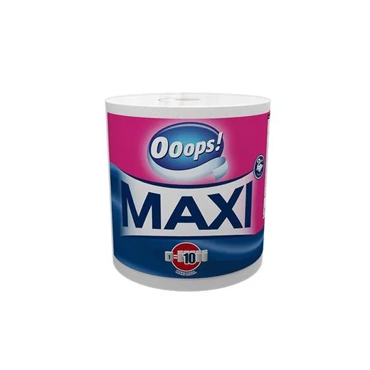Kuchynské utierky, 2-vrstvové, 500 útržkov, kotúčové, "Ooops! Maxi"
