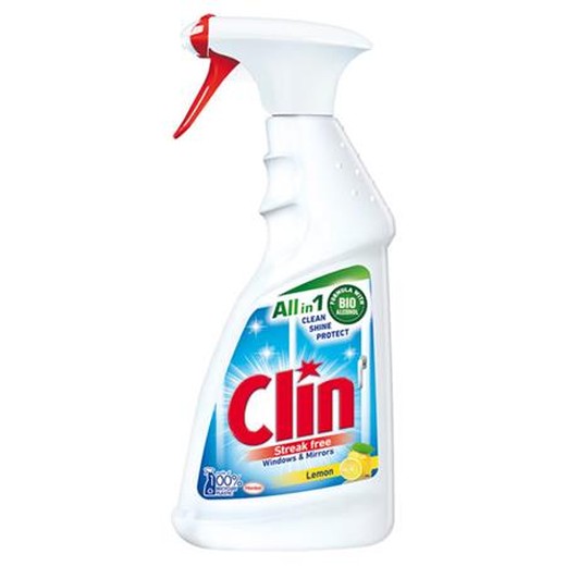 Čistiaci prostriedok na okná, 500 ml, CLIN, citrus