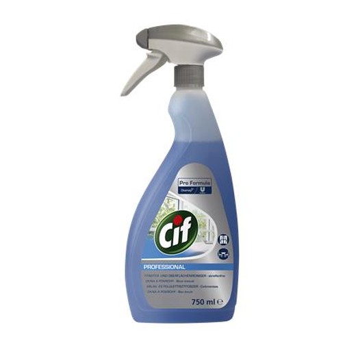 Čistiaci prostriedok na okná, 750 ml, "CIF", "Professional"