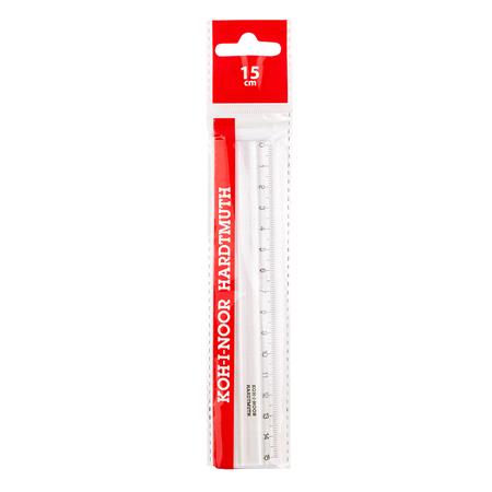 Pravítko KOH 742500, priehľadné, 15 cm