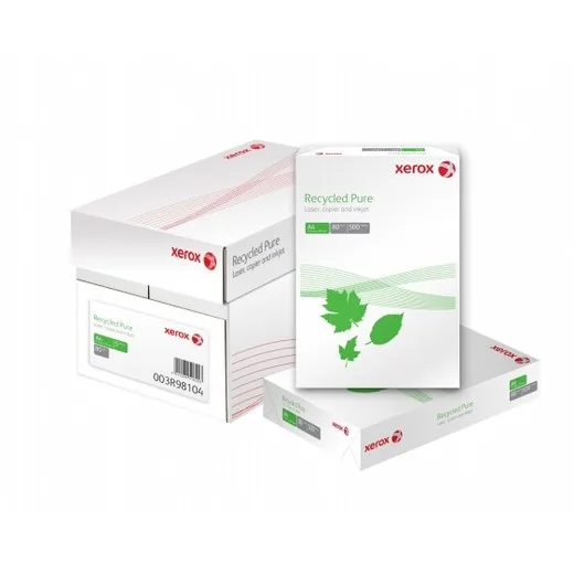 Kancelársky papier, recyklovaný, A3, 80 g,  XEROX "Recycled Pure"
