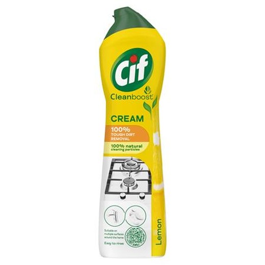 Tekutý prášok 720 g/500 ml, CIF "Cream", citrón