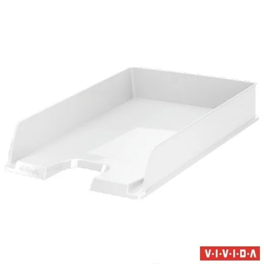 Odkladač, plastový, ESSELTE "Europost", Vivida biely
