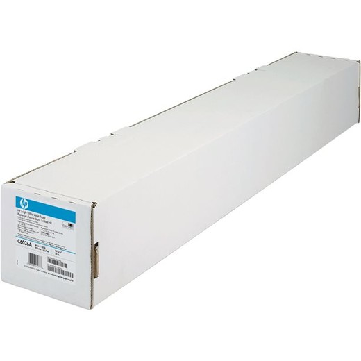Plotrový papier C6036A, k atramentovým tlačiarňam, 914 mm x 45,7 m, 90 g, vysoká belosť, HP