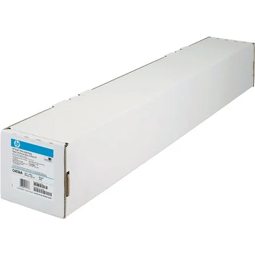 Plotrový papier C6036A, k atramentovým tlačiarňam, 914 mm x 45,7 m, 90 g, vysoká belosť, HP
