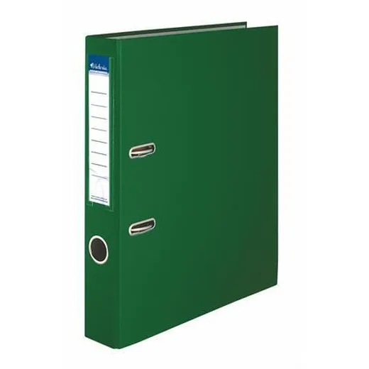 Pákový šanón, 50 mm, PP/kartón, VICTORIA OFFICE "Basic", zelený