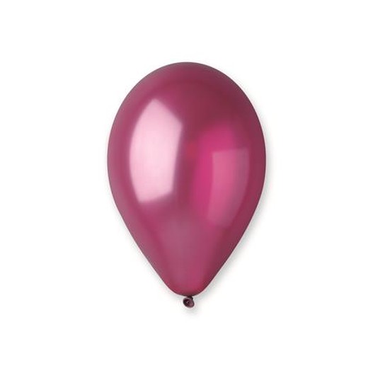 Balón, 30 cm, perleťový bordový