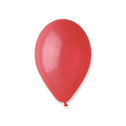 Balón, 30 cm, červený
