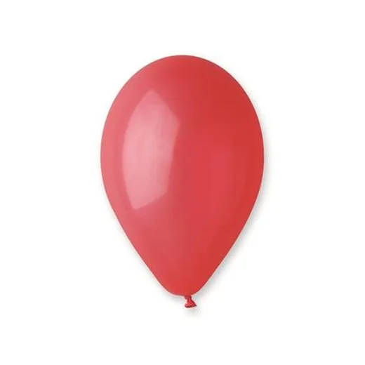Balón, 30 cm, červený