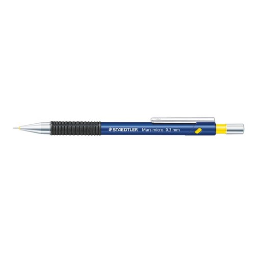 Mikroceruzka, 0,3 mm, STAEDTLER "Mars micro", modrá