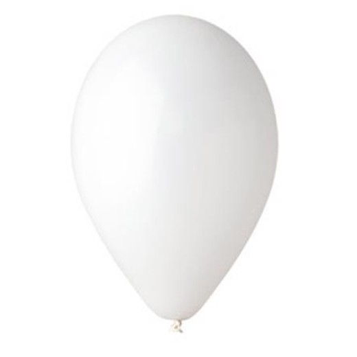 Balón, 26 cm, biely