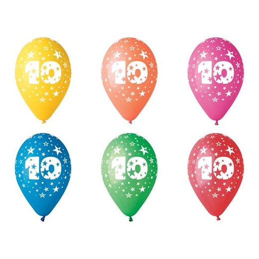 Balón, 26 cm, číslo: 10