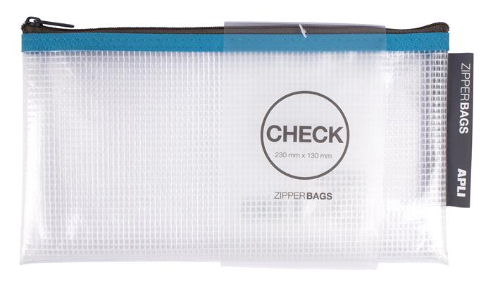 Organizačné vrecko, na zips, 230 x 130 mm, APLI, rôzne farby