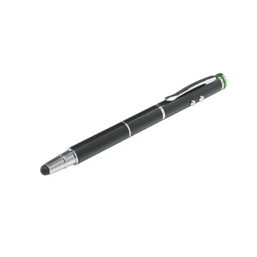 Dotykové pero, na dotykové obrazovky, 4v1, LEITZ "Stylus", čierne