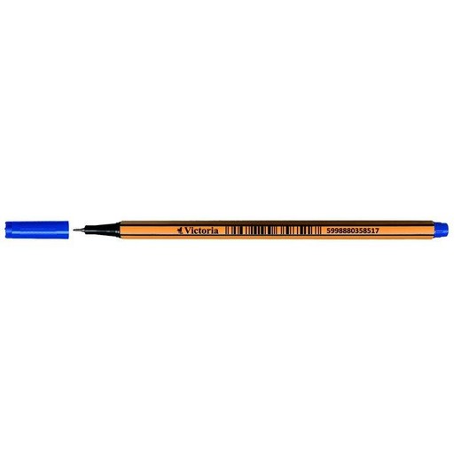Liner, 0,4 mm, VICTORIA OFFICE, modrá