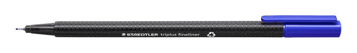Liner, 0,3 mm, STAEDTLER "Triplus", modrý