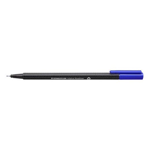 Liner, 0,3 mm, STAEDTLER "Triplus", modrý