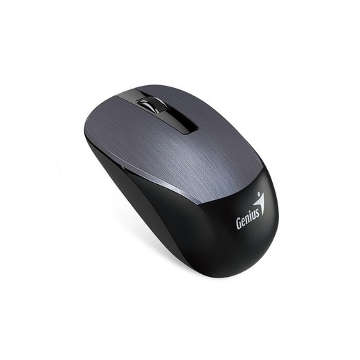 Myš, bezdrôtová, štandardná veľkosť, GENIUS "NX-7015" oceľová sivá