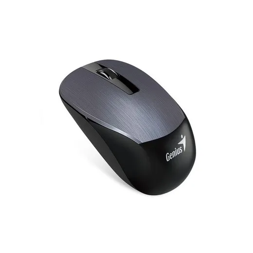 Myš, bezdrôtová, štandardná veľkosť, GENIUS "NX-7015" oceľová sivá