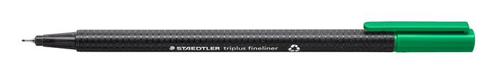 Liner, 0,3 mm, STAEDTLER "Triplus", zelený