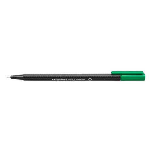 Liner, 0,3 mm, STAEDTLER "Triplus", zelený