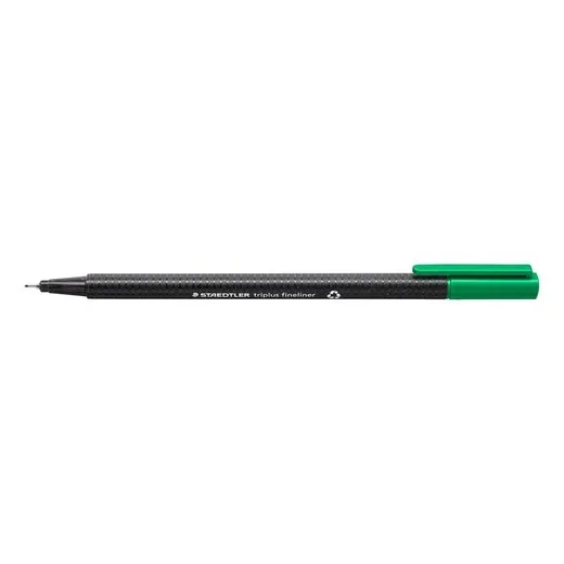 Liner, 0,3 mm, STAEDTLER "Triplus", zelený