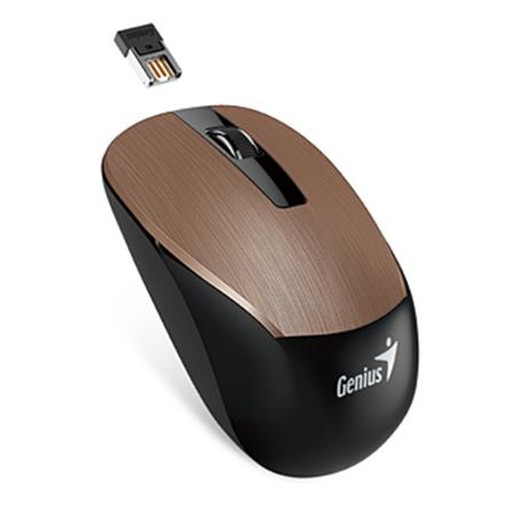 Myš, bezdrôtová, štandardná veľkosť, GENIUS "NX-7015" medená