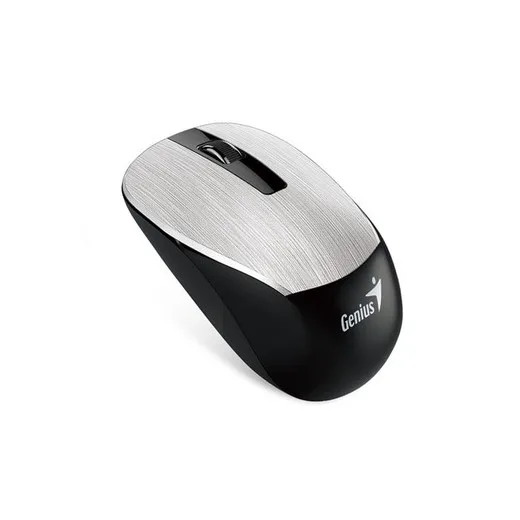 Myš, bezdrôtová, optická, štandardná veľkosť, GENIUS "NX-7015" strieborná